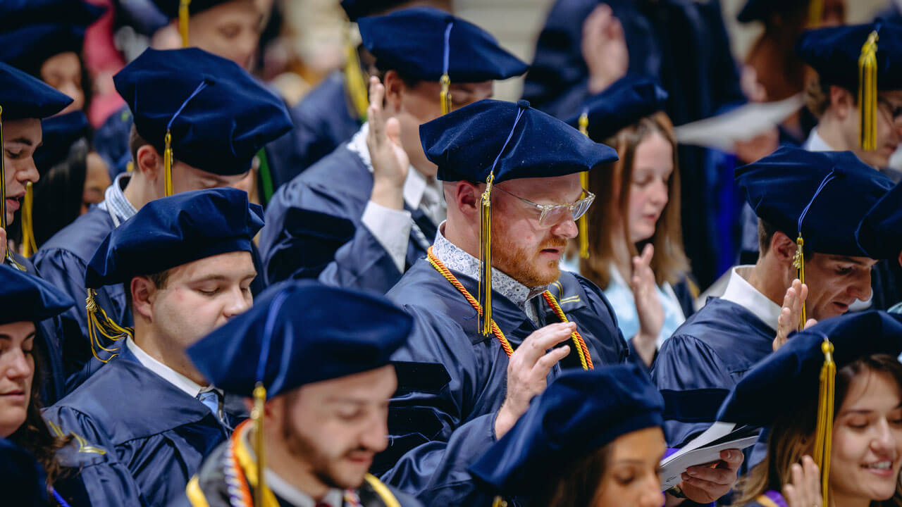 School of Law Graduates taking the professional oath