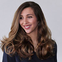 Headshot of graphic design alumni Lauren Melillo