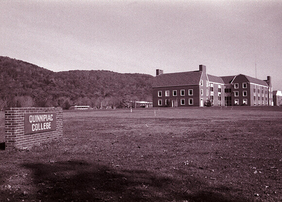 Quinnipiac College sign